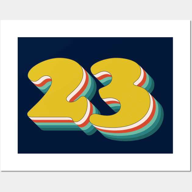 23 Wall Art by n23tees